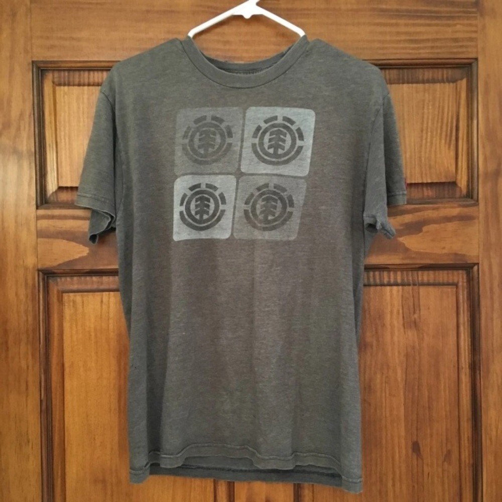 Element Grey Skate T-Shirt Men’s M